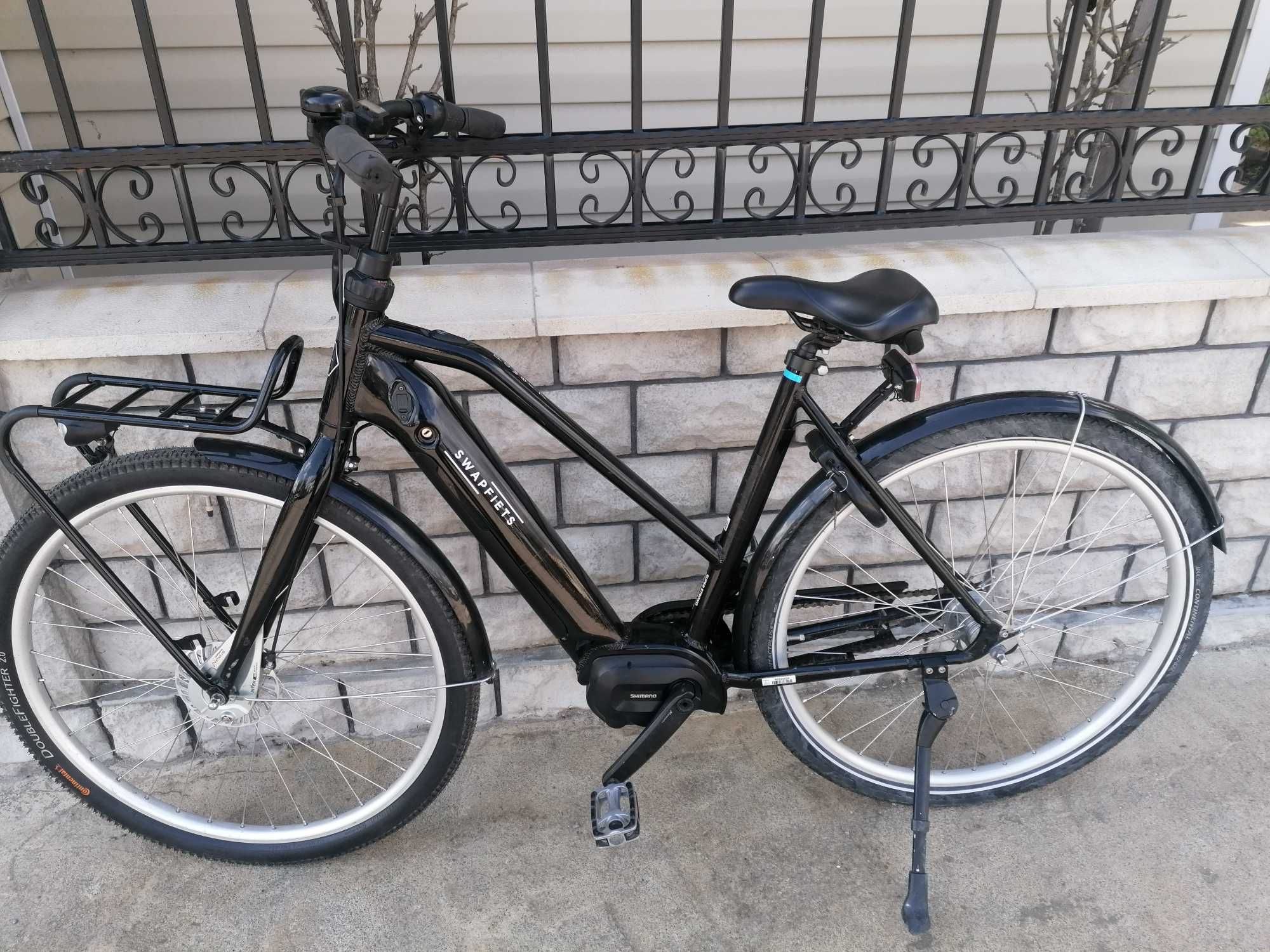 градски електрически велосипед на шимано