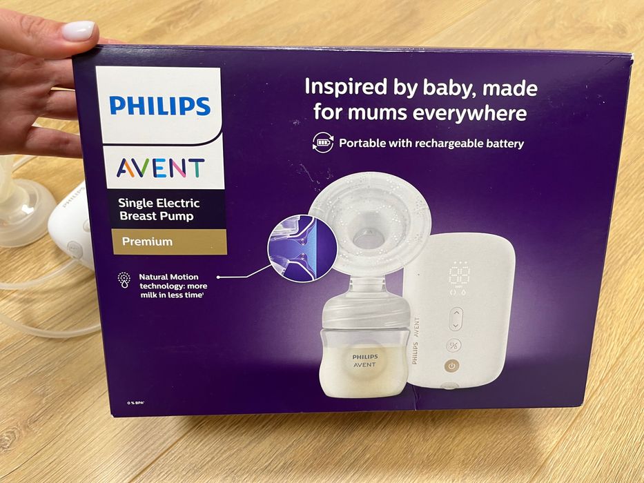Единична електрическа помпа Natural Motion Premium Philips AVENT