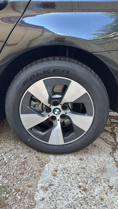 Jante BMW originale pe 17 cu anvelope aproape noi