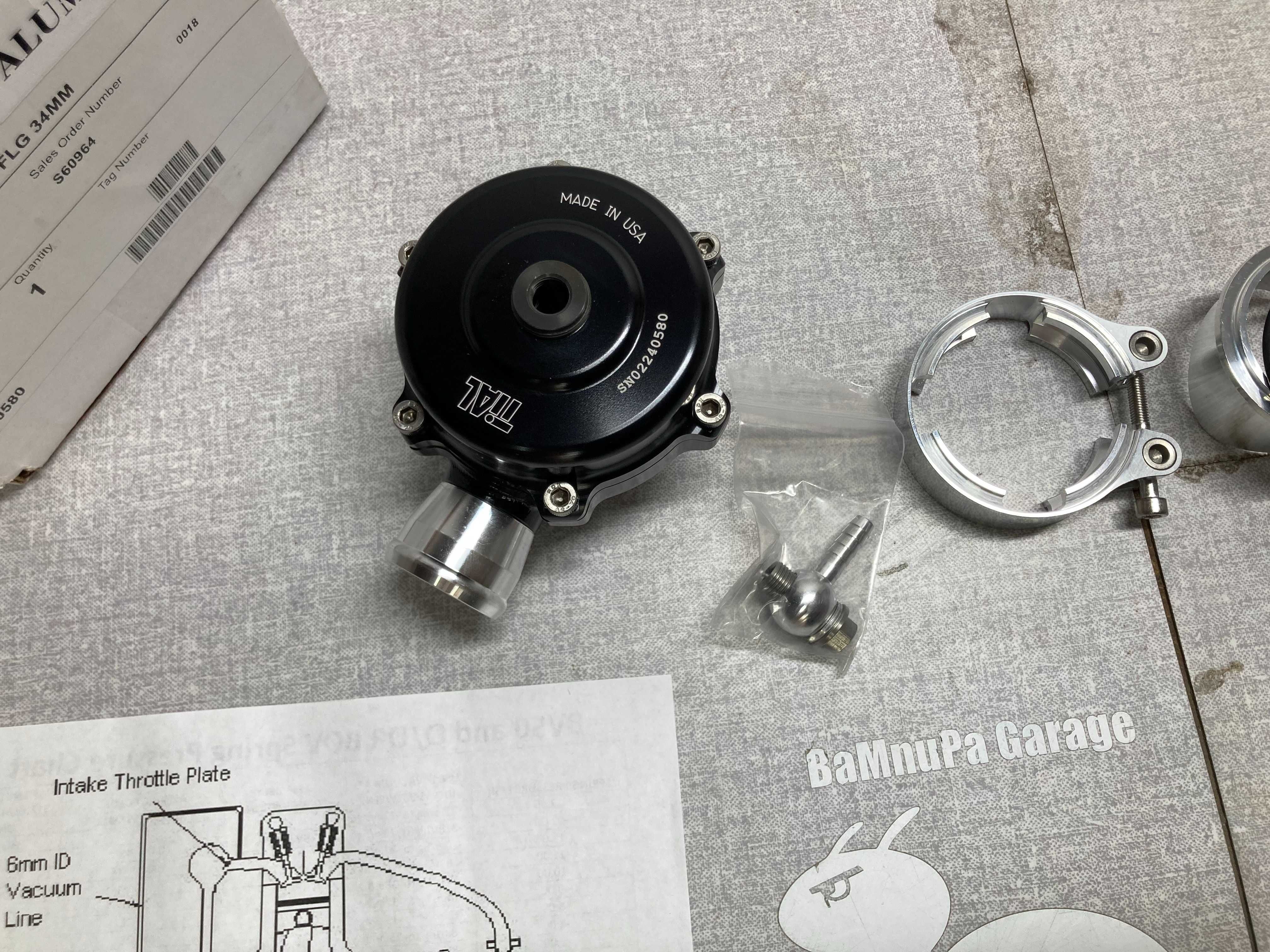 Блоу офф разтоварващ клапан Tial 50mm Q QR blow off