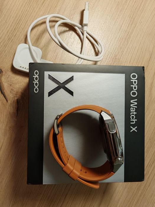 Smartwatch OPPO Watch X, compatibil Android, Mars Brown