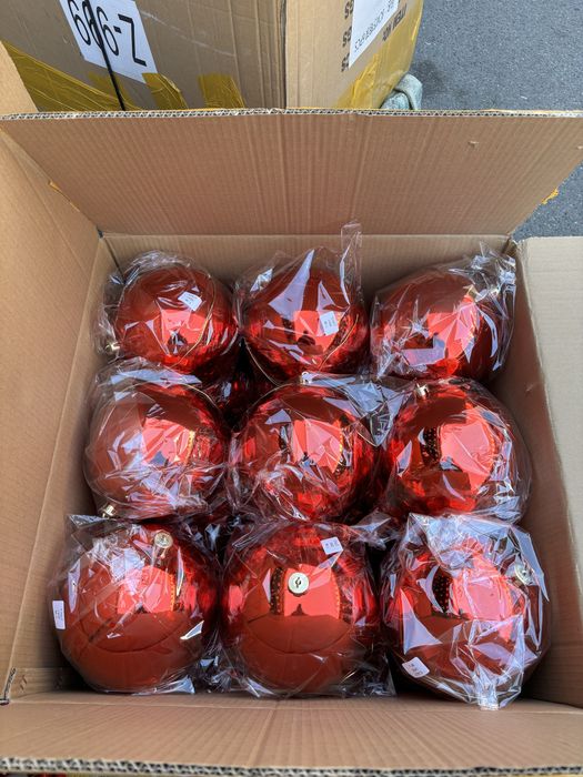 Елочные шары большие 20 см