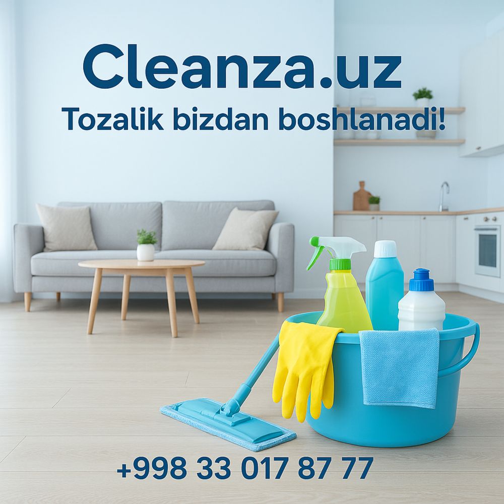 Tozalik kafolati! Uy va ofis uchun PRO tozalash – Toshkent bo‘ylab