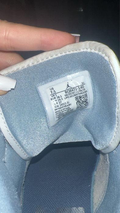 Air Jordan 1 Mid WMNS 'Diffused Blue' (W)