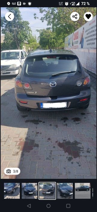hyundai  i30, 1.4 benzina , 2013 și Mazda 3 1.6 benzina, din 2006