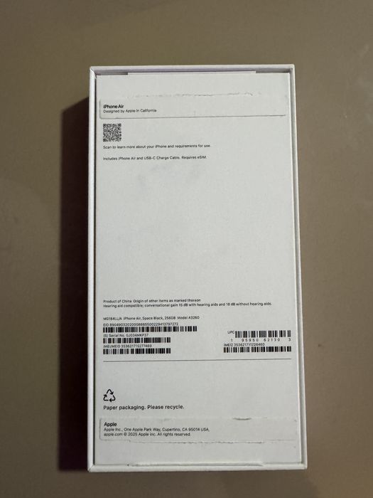 Iphone Air 256gb schimb 17 pro max