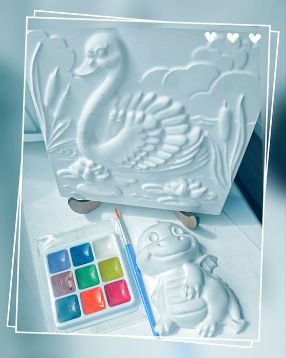 Барельефы для раскрашивания