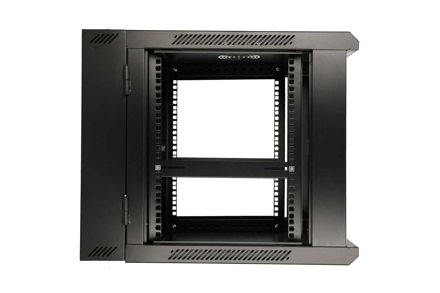 Cabinet Rack Extralink 12u 600x600 Negru,AZH Montaj Pe Perete