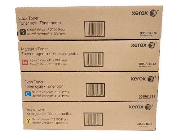 Toner original xerox 2100 Versant CMYK set
