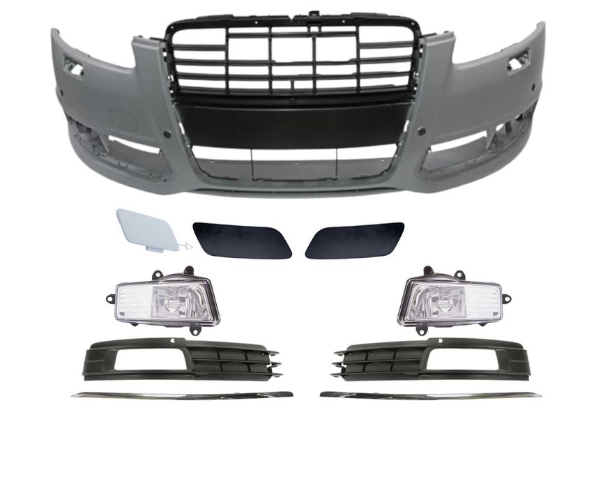 Bara fata completa cu spalator far senzori parcare Audi A6 C6