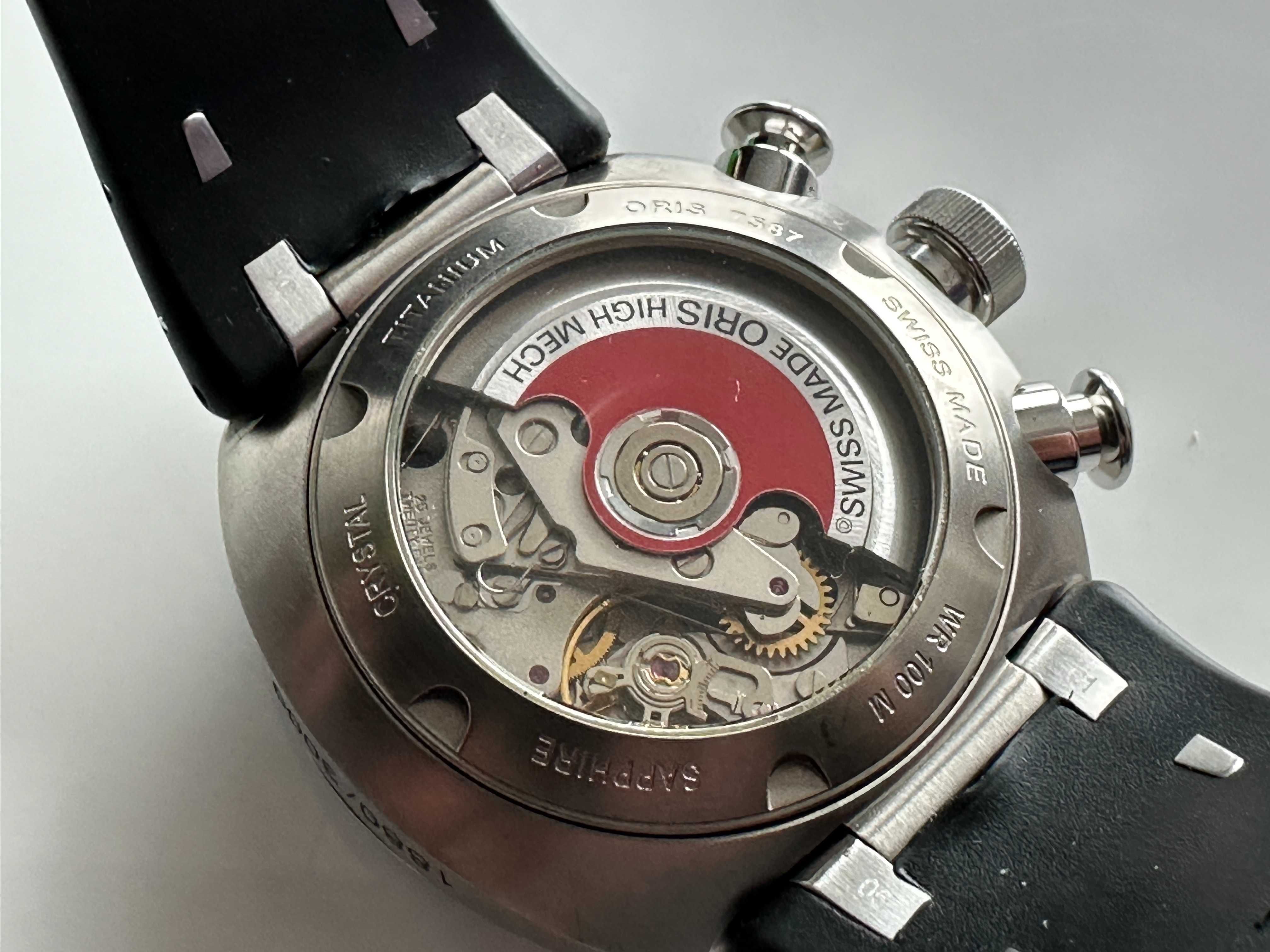 Часовник Oris WilliamsF1 TT3 Chronograph limited edition.