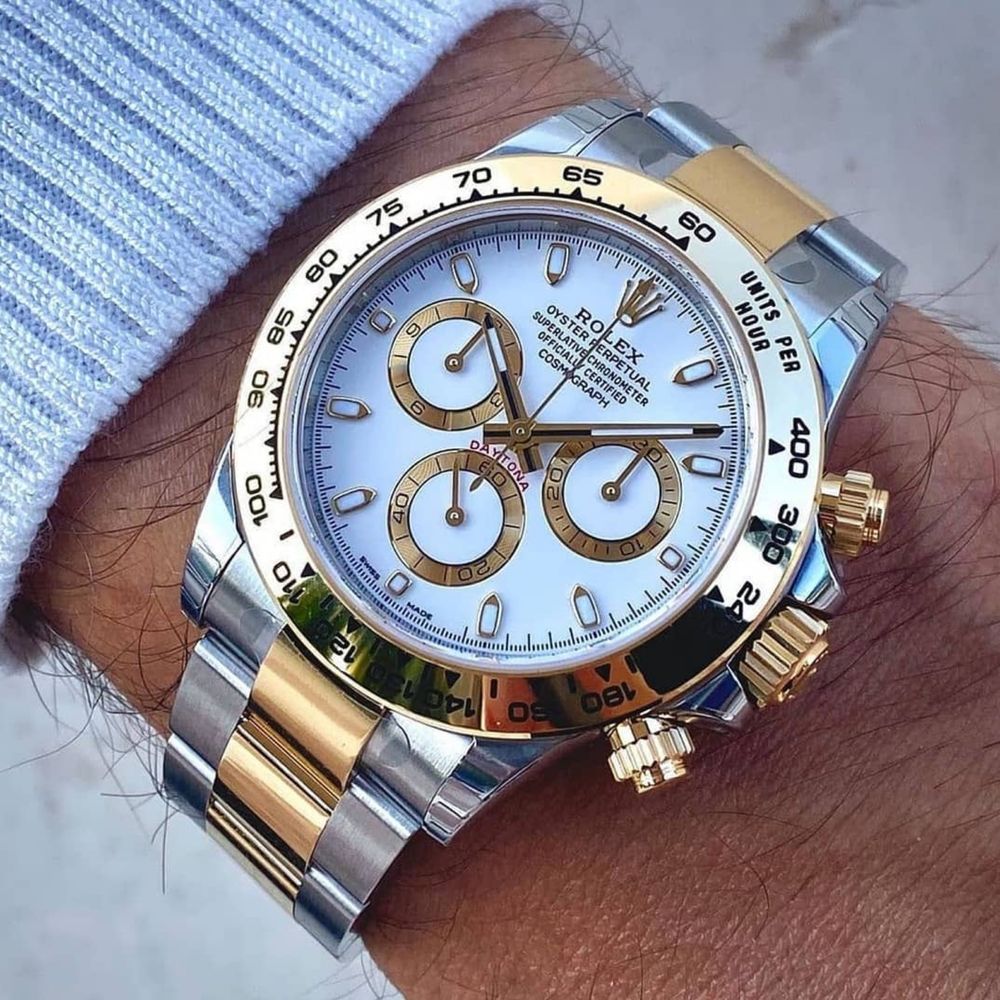 Rolex daytona cosmograph white dial