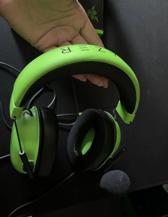 Razer blackshark v2 X Green