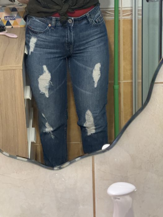 Blugi boyfriend Tom Tailor marimea S-M cumparat din Germania