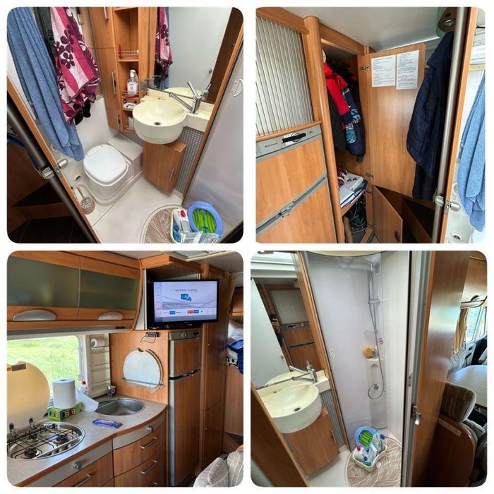 Autorulota Integrata FIAT Hymer