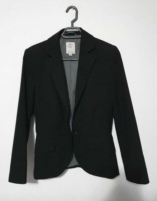 Sacou negru s.Oliver – mărimea 34 (XS)