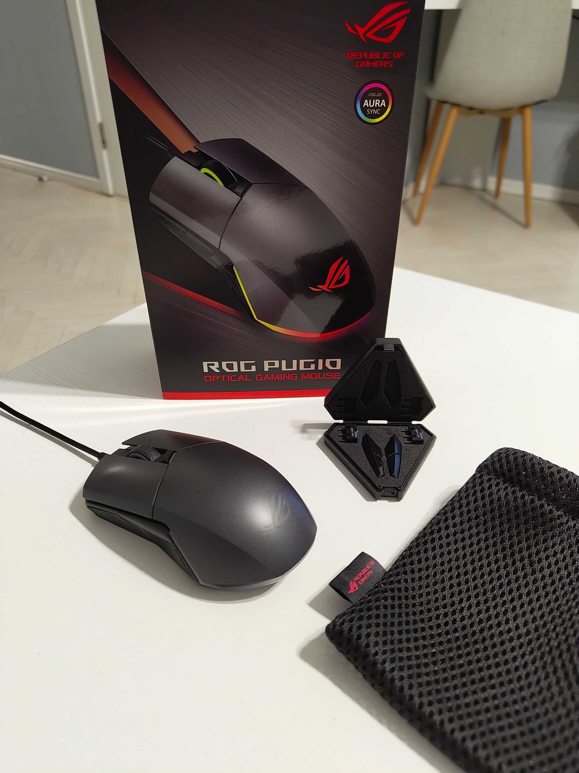 Гейминг мишка ASUS ROG PUGIO