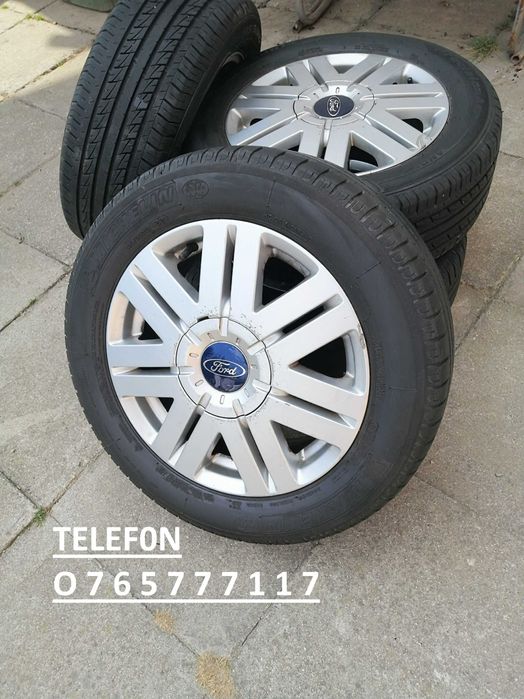 Set roti FORD 4x108 Aluminiu 195/60 R15 Focus Fiesta Mondeo Ikon Ka