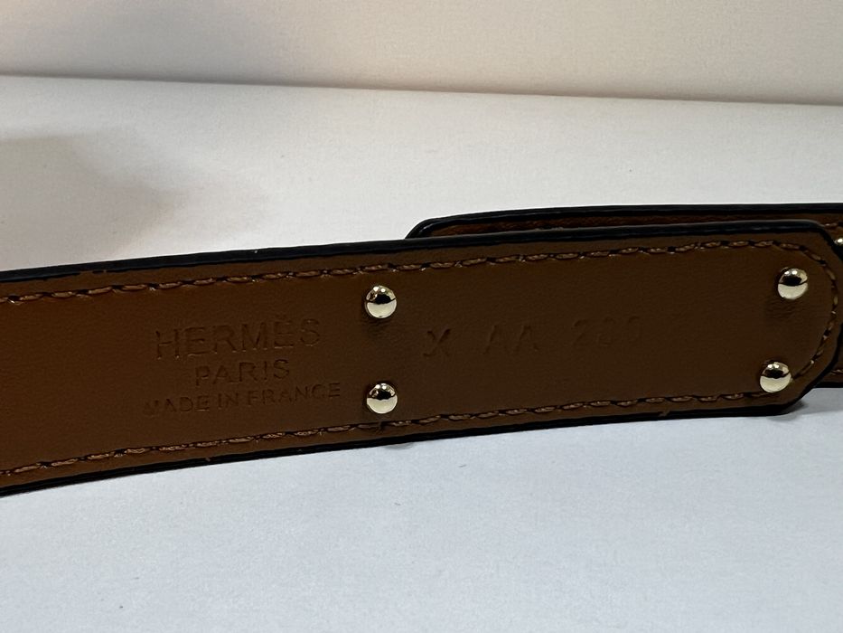 Curea Hermes Kelly piele naturala