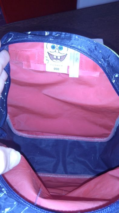 Rucsac Sponge Bob, gradinita/timp liber - UTILIZAT
