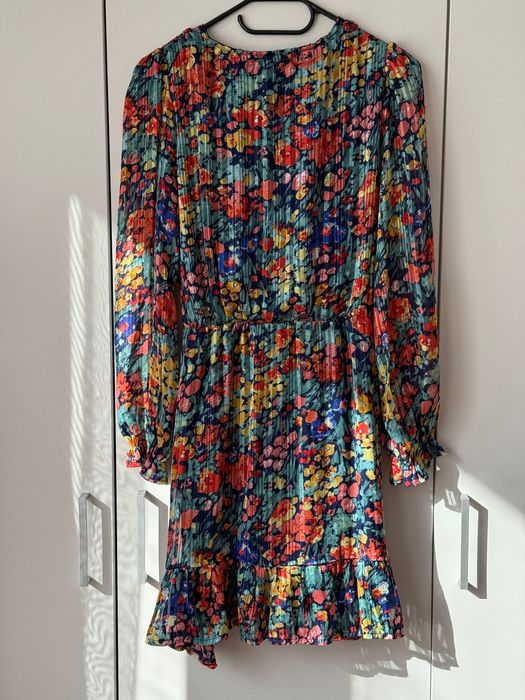 Флорална цветна рокля