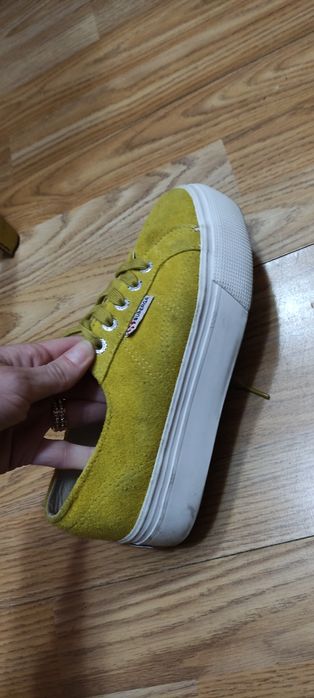 Кецове SUPERGA цвят горчица