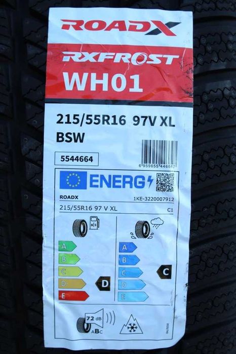Anvelope iarna noi 215/55 R16 97V, XL, RoadX
