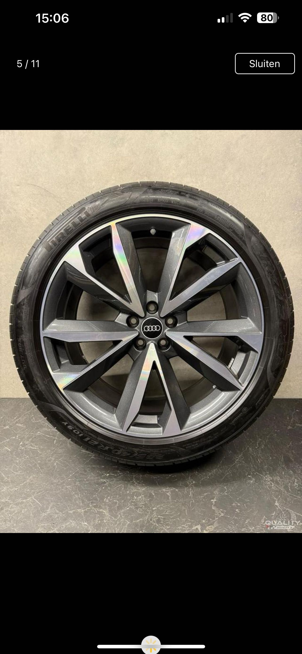 Jante(roți) Originale Audi Q7,SQ7 R21