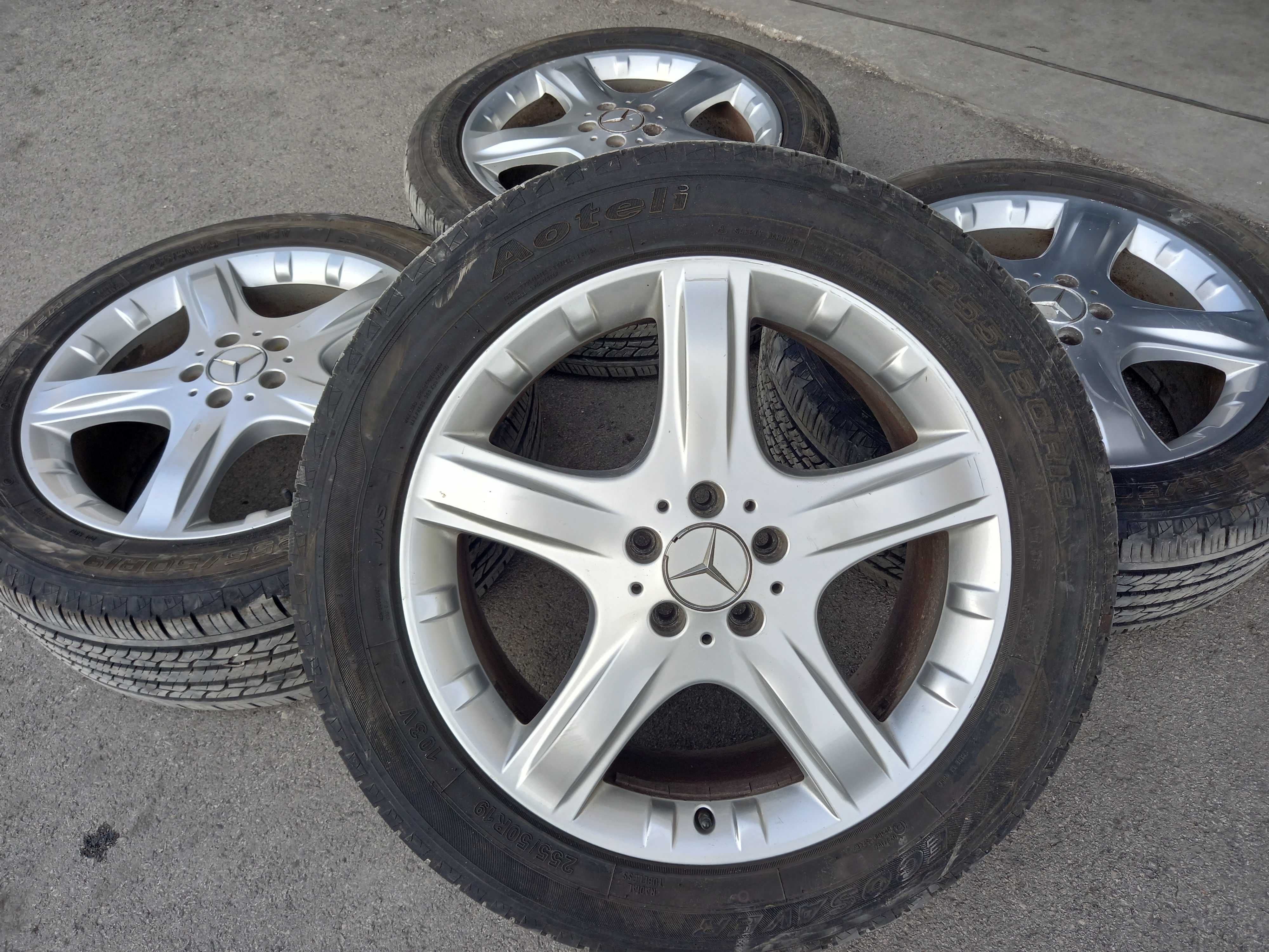 5х112/19 с гуми Мерцедес ML GL R 5x112/19 Mercedes w164 w251