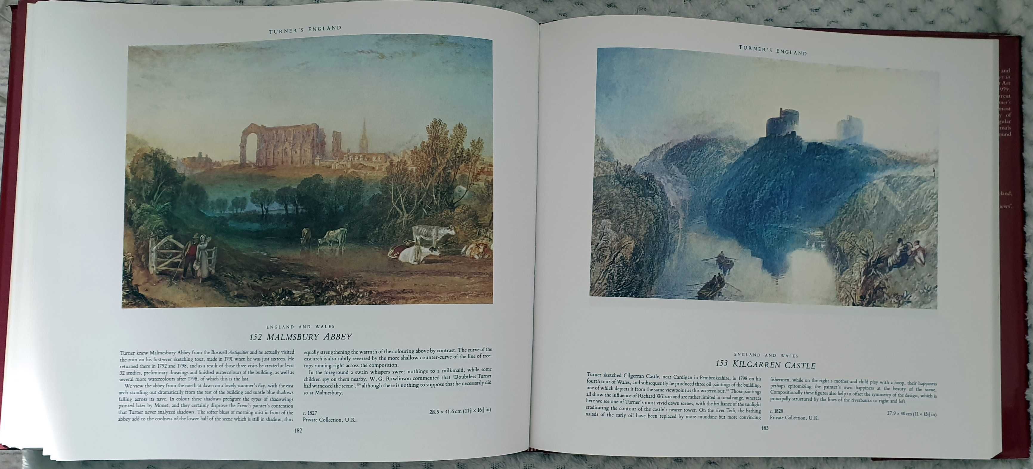 Album arta / pictura - Turner's England 1810-1838