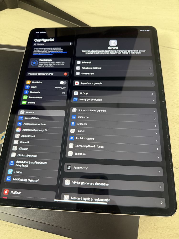 Ipad Pro 12.9 chip M2 6th Gen 256G cellular+gps