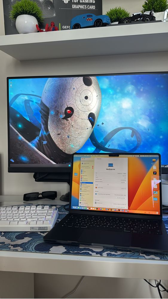 Macbook m2 100% в идеальном состоянии