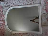 Oglindă lemn masiv stil vintage(gătitul miresei, dormitor,hol,dressing