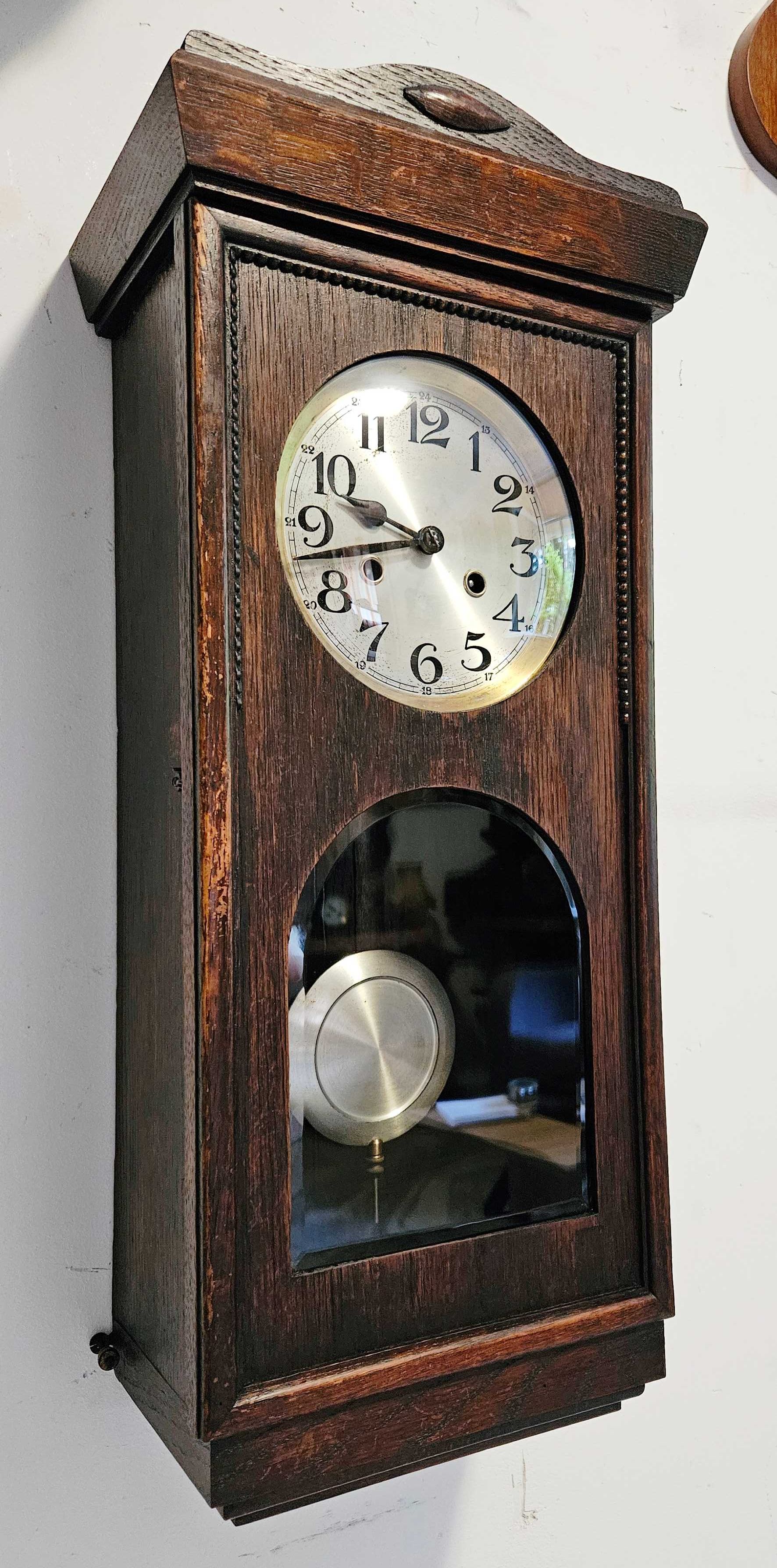 Ceas de perete cu pendula anii 40