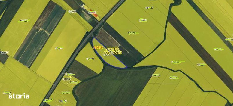 Teren extravilan com. Botiz, jud. Satu Mare,