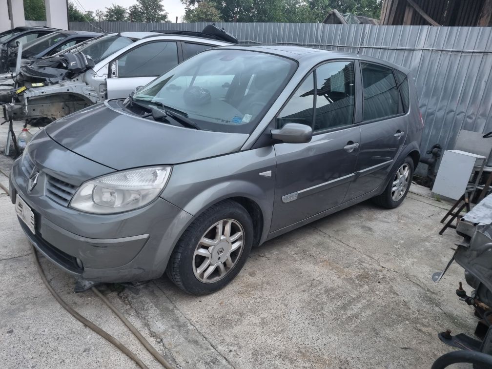 Amortizoare arcuri cu flănși  complete față renault scenic 2