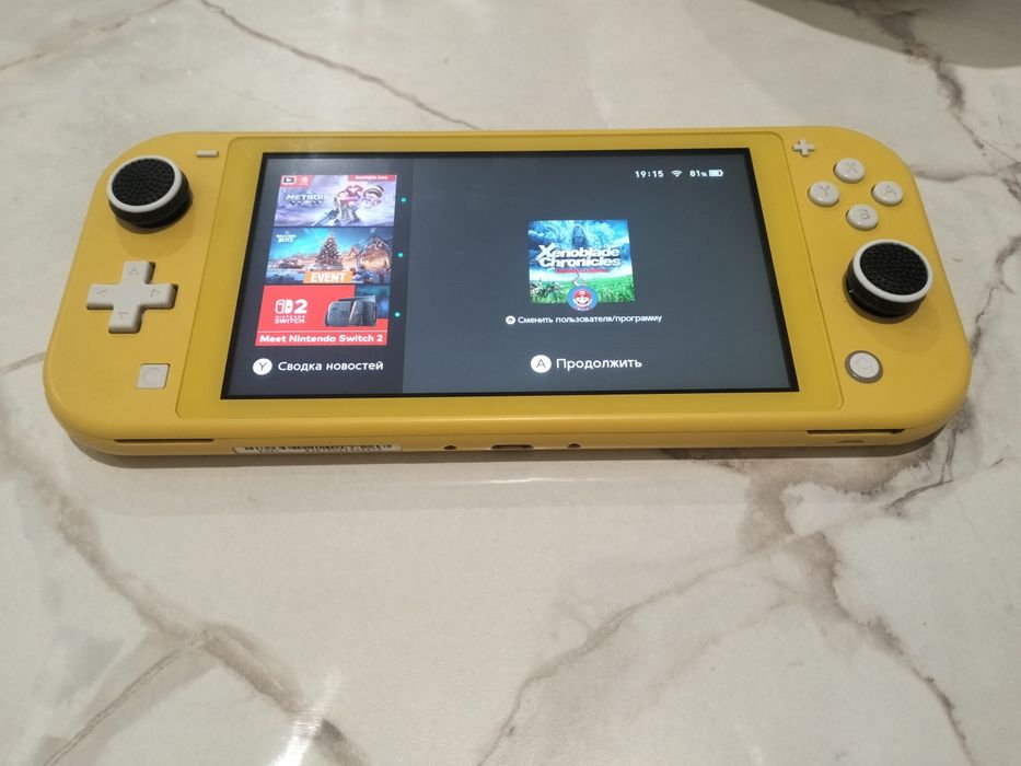 ПРОШИТЫЙ Nintendo switch lite  б/у