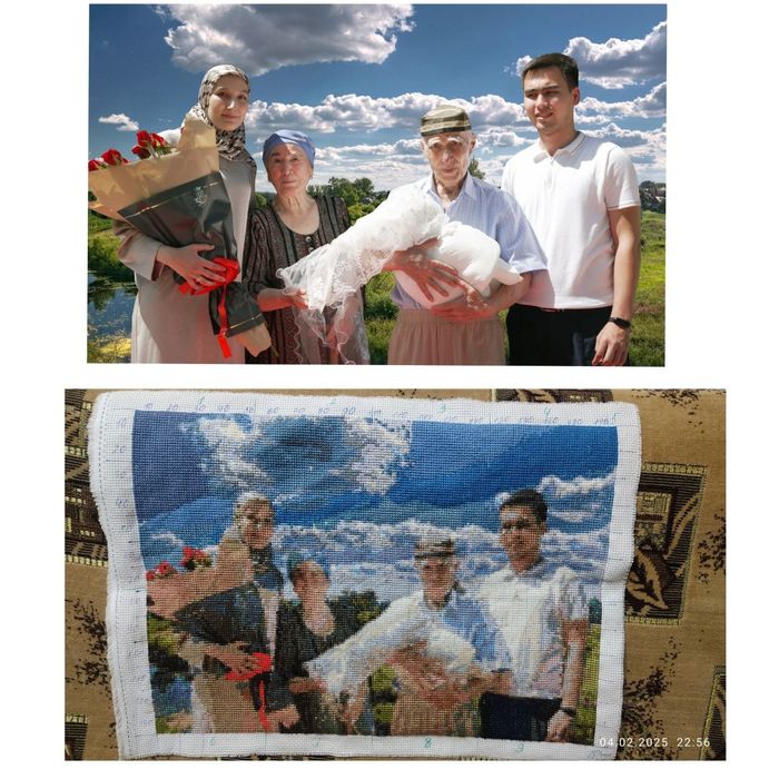 Вышивка на заказ, фото, иконы, картины, метрики цена от 500.000 и выше