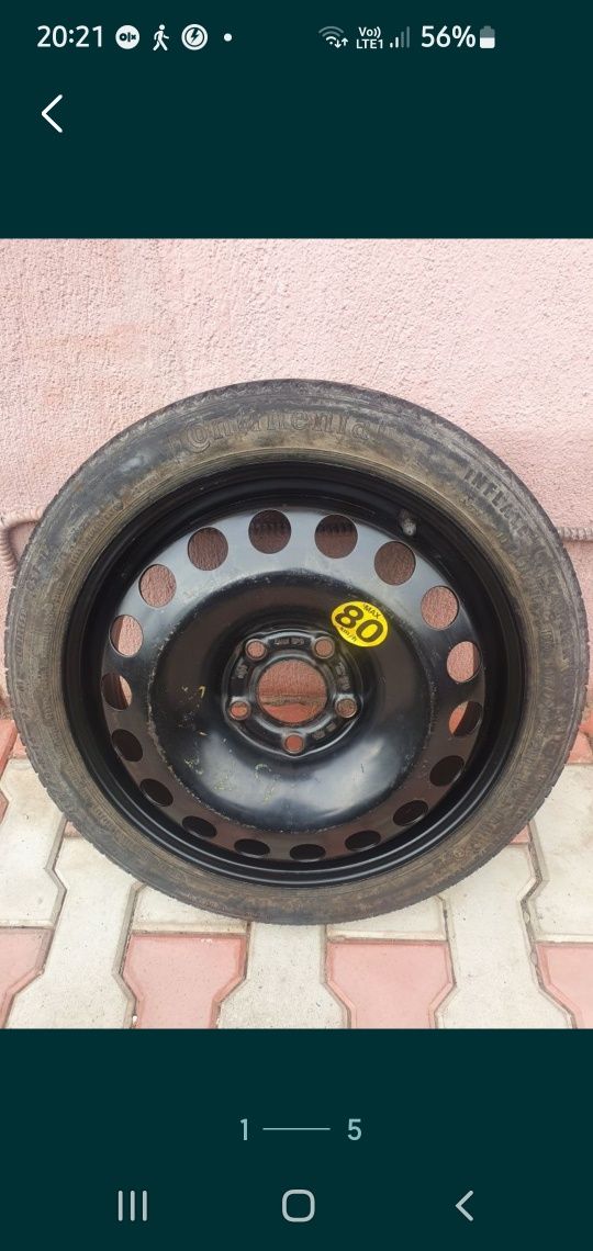 Rezerva slim R16 gama opel și RCD Nissan cu rama originală