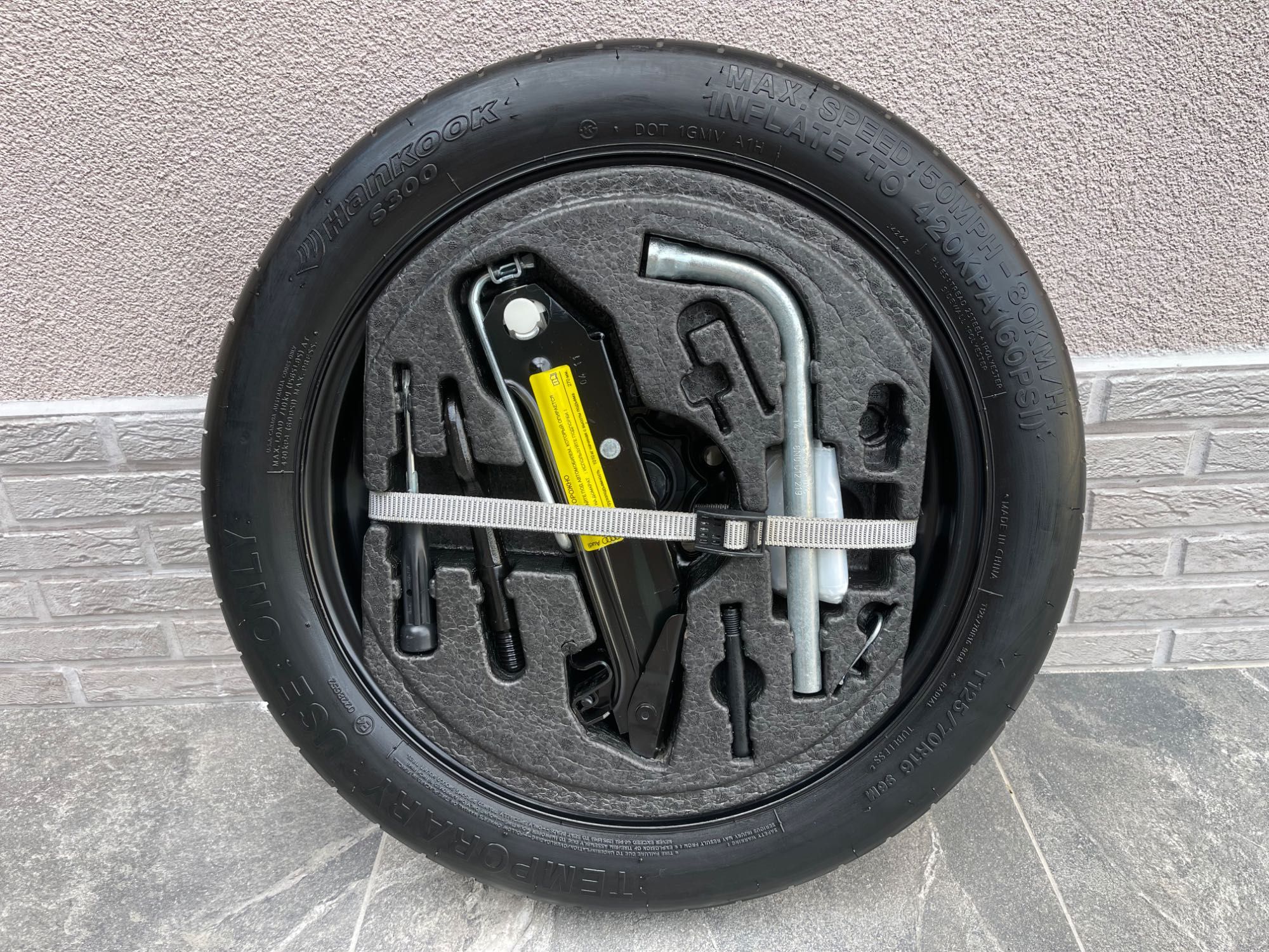 Патерица резерна гума 5x112 16 цола VW/Audi