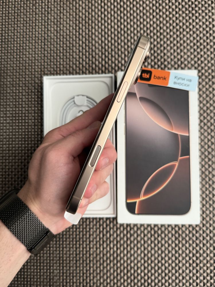 НОВ! 256•iPhone 16 Pro max*ЛИЗИНГ 80лв/м айфон 16 про макс 256