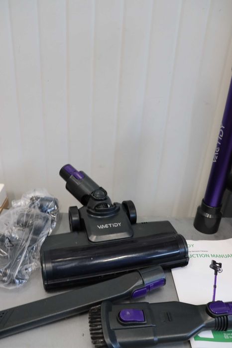 Безжична прахосмукачка Vactidy V8 Pro, тъчдиск дисплей, ANIMAL, Led