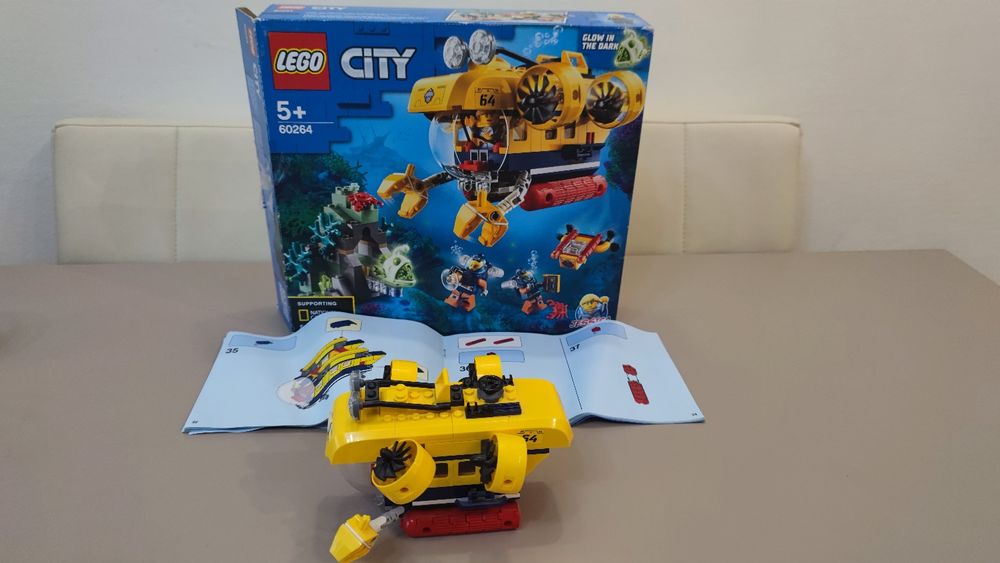 LEGO City 60264 - Submarin Explorator! Doar Submarinul