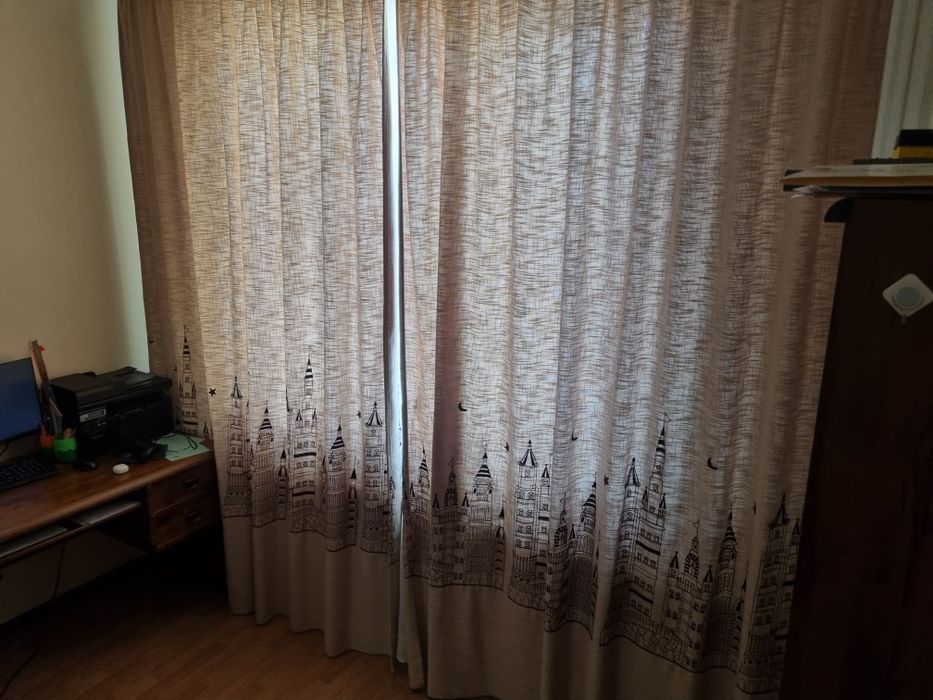 Шторы+тюль с гардиной