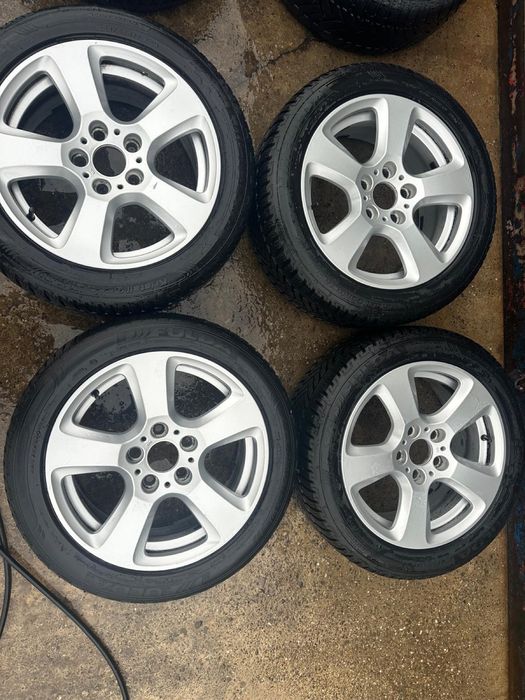 Jante aliaj Bmw 5x120 X1/X3 seria 5 225/50 iarna R17