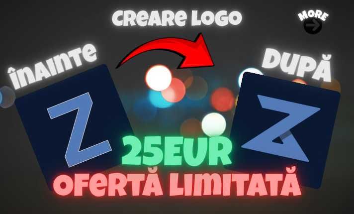 Creare logo - ofertă limitată 25€