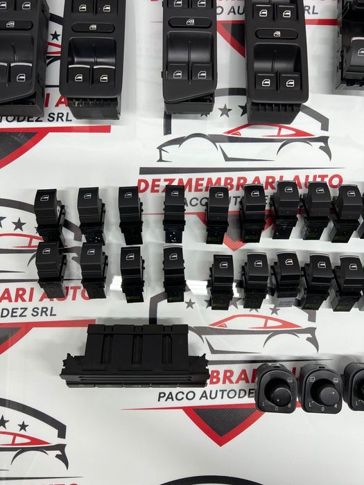 Set Butoane/Buton Geam/Geamuri Panou Oglinzi Vw Golf Passat Tiguan