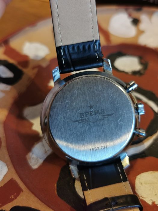 Ceas BPEMR Timp vremya chronograph 3133 Poljot