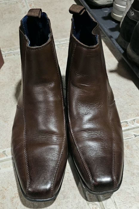 Кожени обувки Hushpuppies