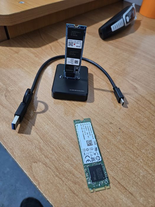 Adaptor USB la SSD M.2 Sata Type C tip HDD